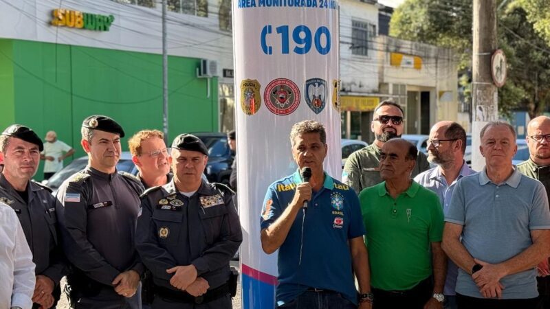 Tecnologia reforça segurança pública com instalação de totens em Aracruz
