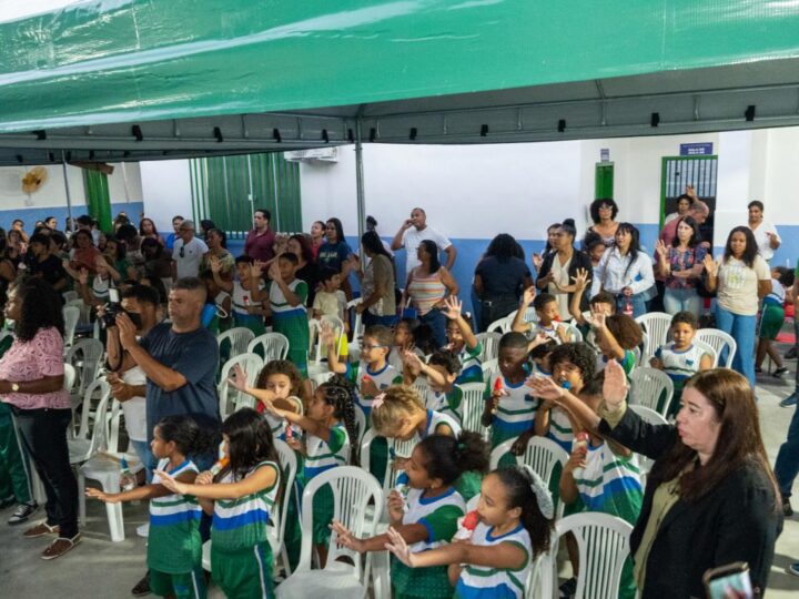 Prefeitura reinaugura EMEF Lilazina Gomes de Souza após ampla reforma e melhorias na estrutura