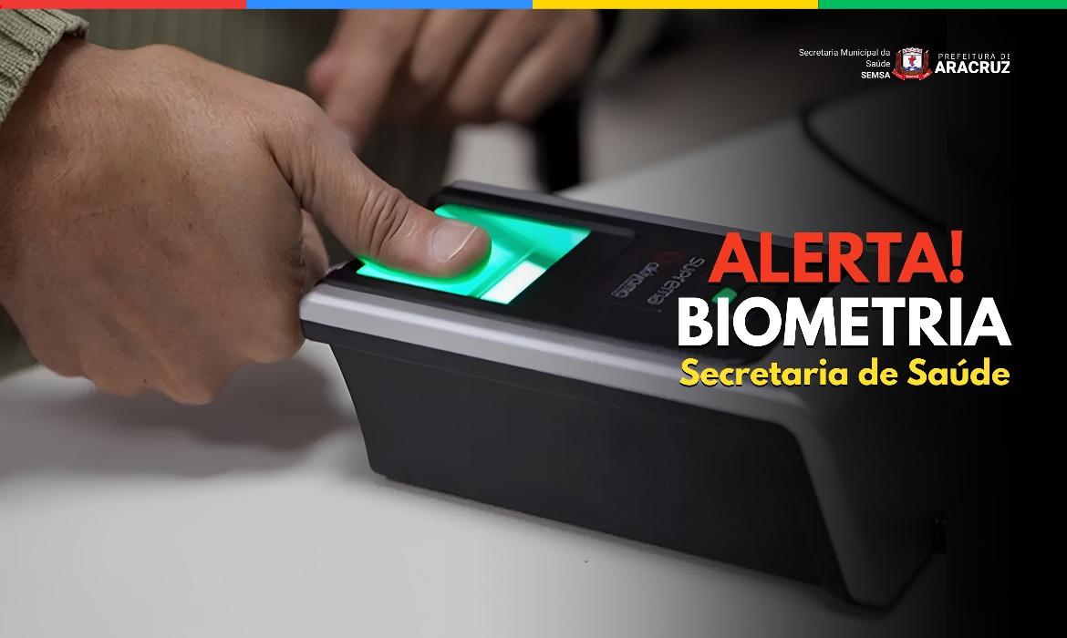 Apenas 40% dos usuários realizaram biometria; Saúde alerta para atualização cadastral