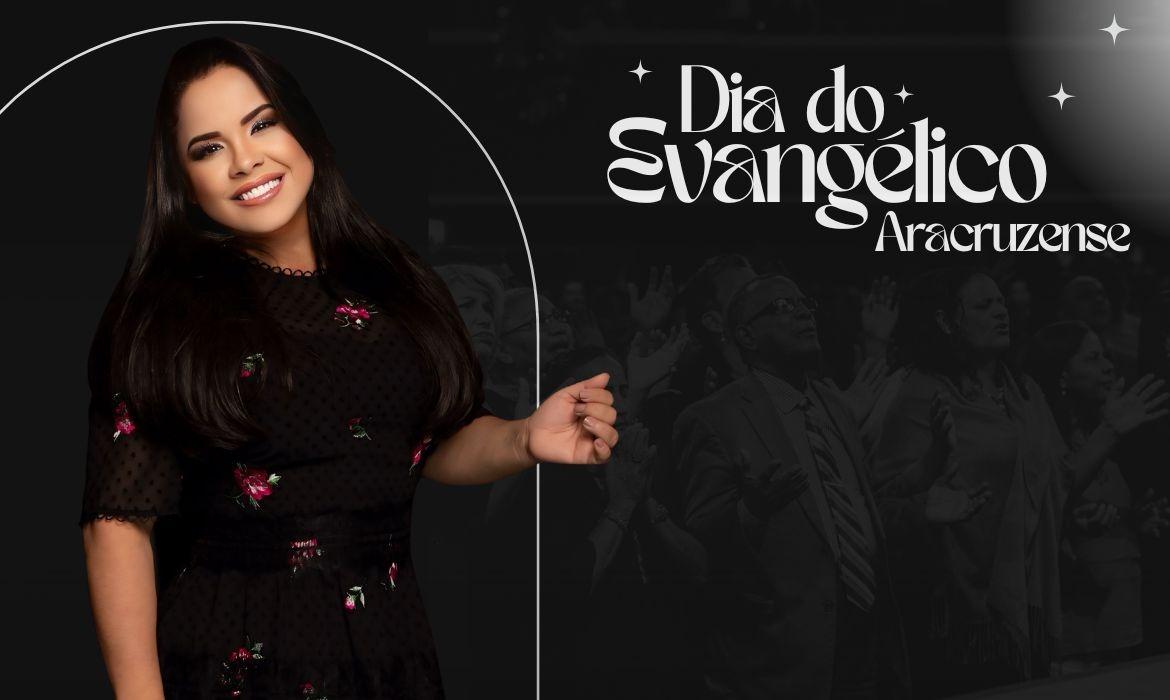 Programação do Dia do Evangélico Aracruzense contará com apresentação de Cassiane