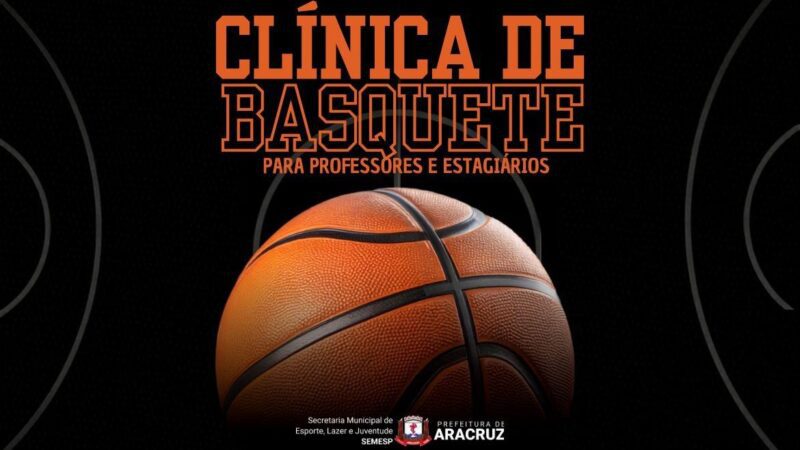 Clínica de Basquete capacita professores e treinadores no bairro Jequitibá