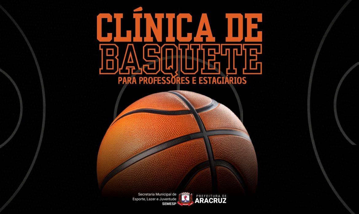Clínica de Basquete capacita professores e treinadores no bairro Jequitibá