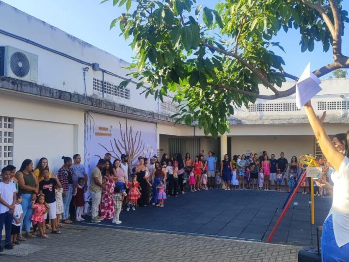 Projeto Natureza no Brincar fortalece integração entre famílias e escola em Dia da Família