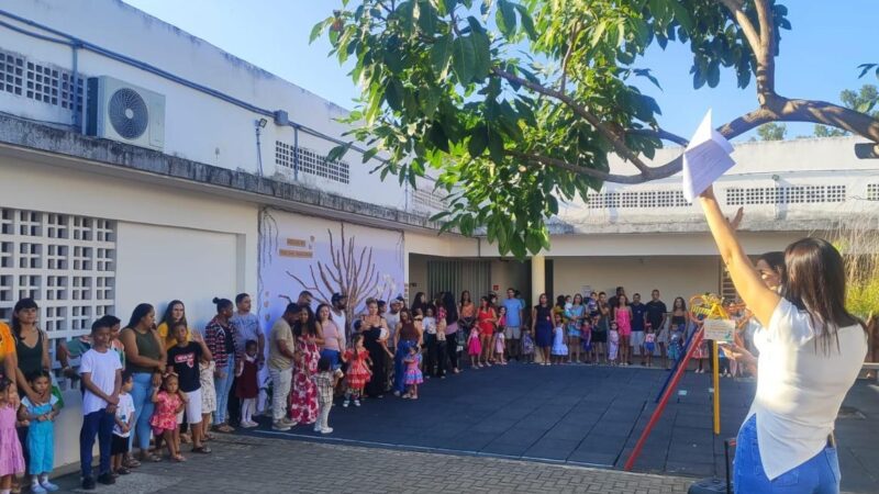 Projeto Natureza no Brincar fortalece integração entre famílias e escola em Dia da Família