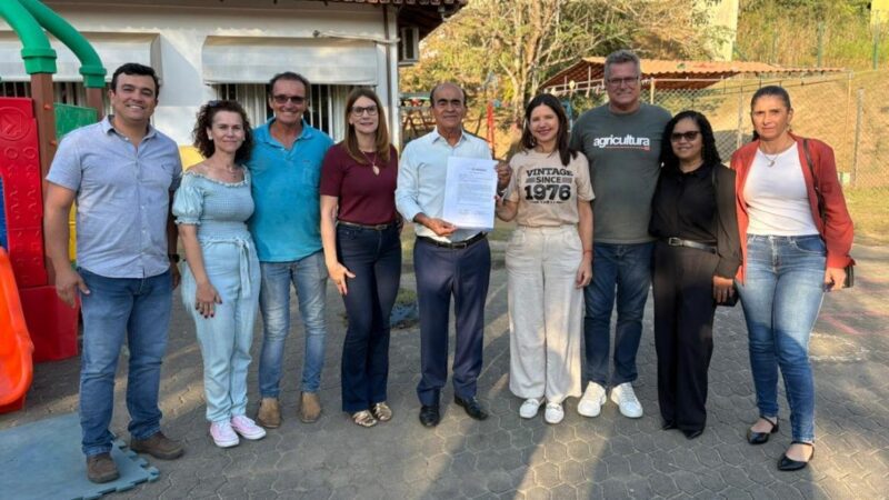 Ordem de Serviço garante ampliação de salas de aula na Escola Teresinha Frigini, em Guaraná
