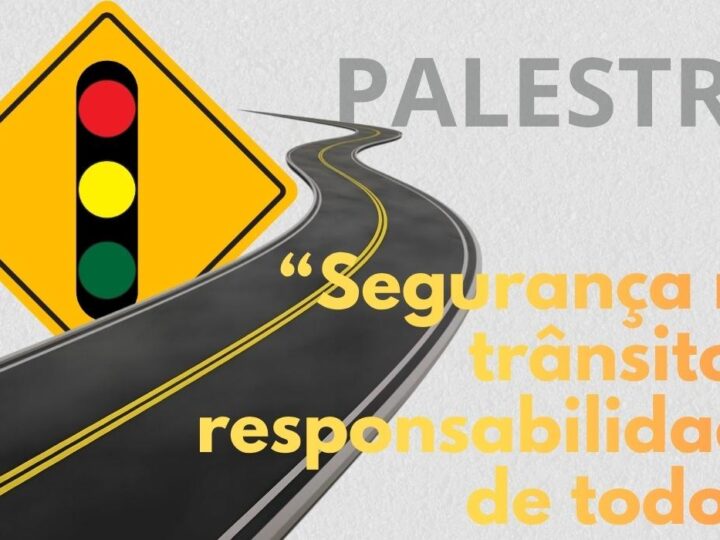 Segurança no trânsito é tema de palestra de conscientização