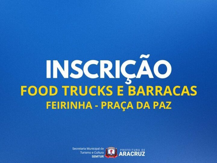 Prefeitura anuncia abertura das inscrições para a Feirinha