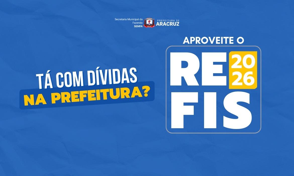 Prefeitura amplia facilidade para quitar débitos com novo Refis e descontos de até 100%