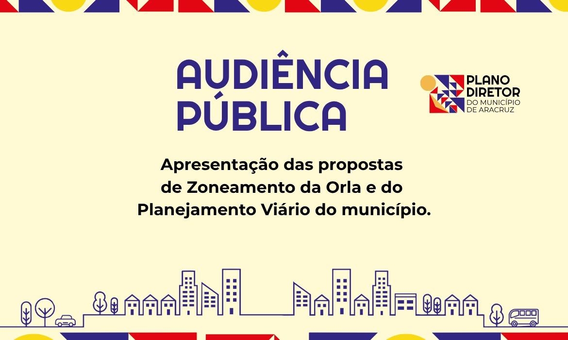 Semdur apresenta propostas para a Orla e o sistema viário em audiência pública