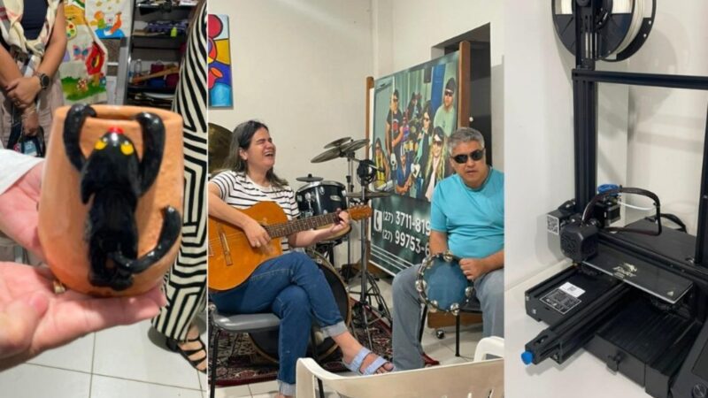 Educação Especial e Inclusiva realiza visita técnica à Associação Colatinense da Pessoa com Deficiência Visual