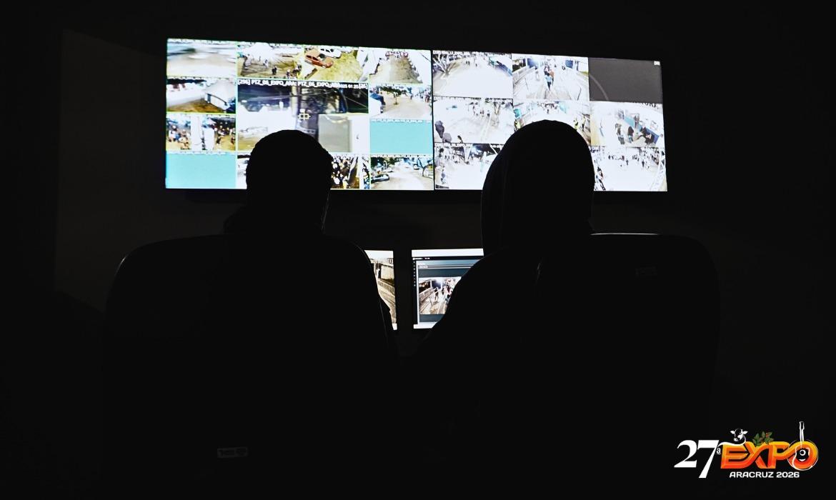 Tecnologia amplia monitoramento e segurança na Expo Aracruz