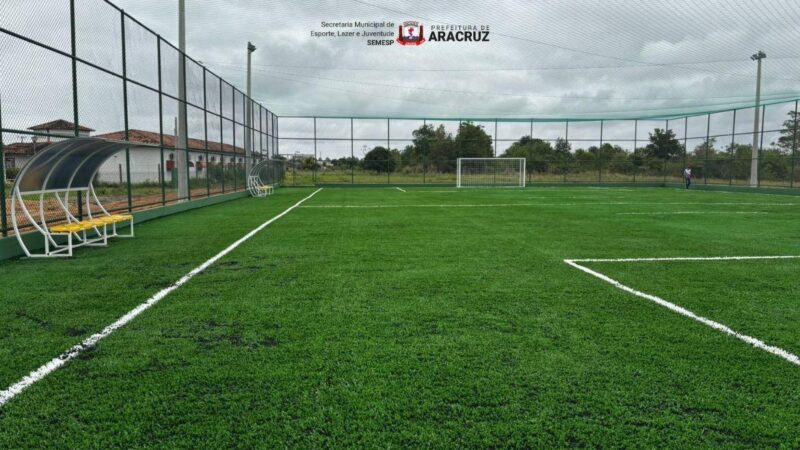 Novo Campo Bom de Bola amplia opções de esporte e lazer na Aldeia Pau-Brasil