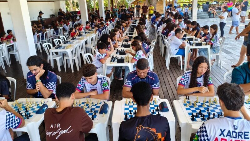 Xadrez movimenta Coqueiral com mais uma etapa do Circuito Municipal de Aracruz