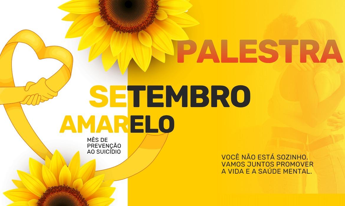 Setembro Amarelo ganha palestra de conscientização sobre saúde mental