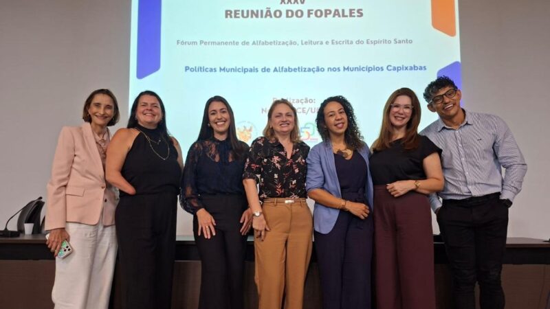 Fopales reúne educadores e tem participação de Aracruz com experiências da rede municipal