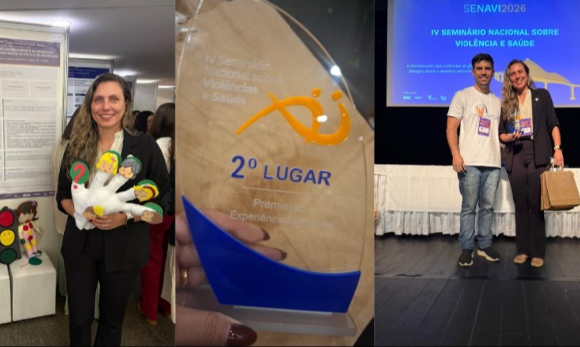 Aracruz conquista 2º lugar em seminário nacional com experiência do Programa Saúde na Escola