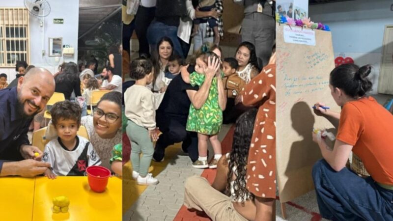 Escola promove encontro especial para fortalecer vínculos entre famílias