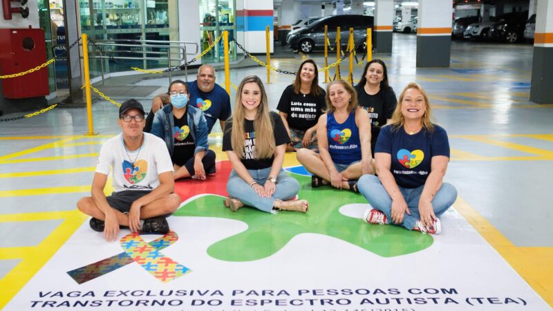 Shopping Vitória passa a ter vagas de estacionamento exclusivas para pessoas com Transtorno do Espectro Autista (TEA)