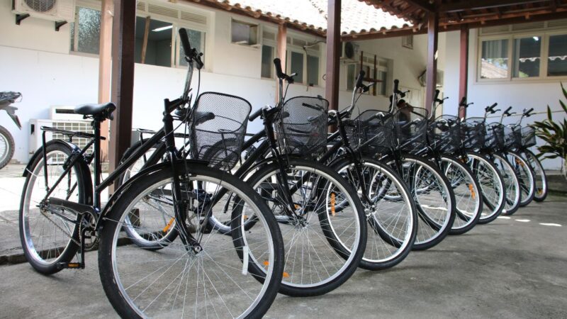 Município entrega cerca de 150 bicicletas a Agentes Comunitários de Saúde