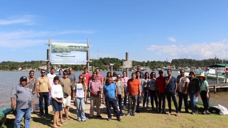 Semam promove expedição no rio Piraquê-Açu com Conselheiros, pescadores e pesquisadores do IFES