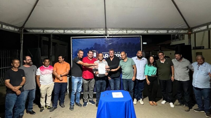 Autorização da Prefeitura de Aracruz marca o início das obras de infraestrutura no Guaxindiba e Vila Nova