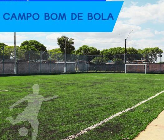 Comunidade São Marcos se une para celebrar a inauguração do Campo Bom de Bola