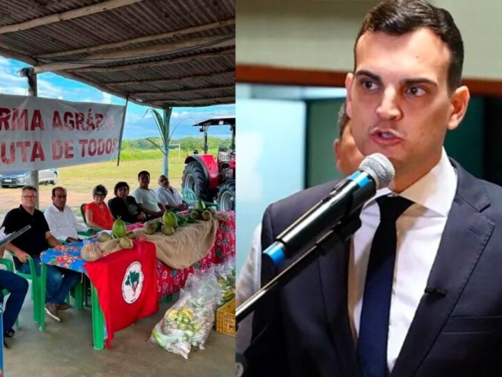 Deputado Alcantaro Filho Expressa Indignação na Ales Contra Apoio do Prefeito ao MST em Evento no Acampamento Índio Galdino