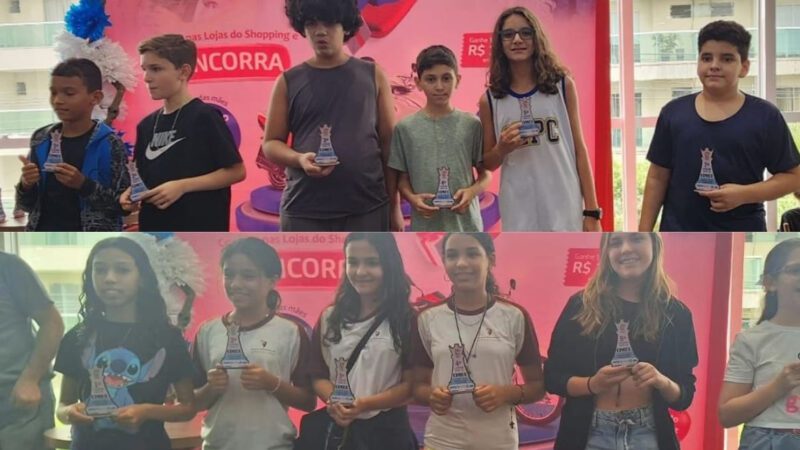 Alunos da EMEF Ezequiel Fraga Rocha Conquistam o Título de Campeões na Segunda Etapa do Circuito Municipal Escolar de Xadrez