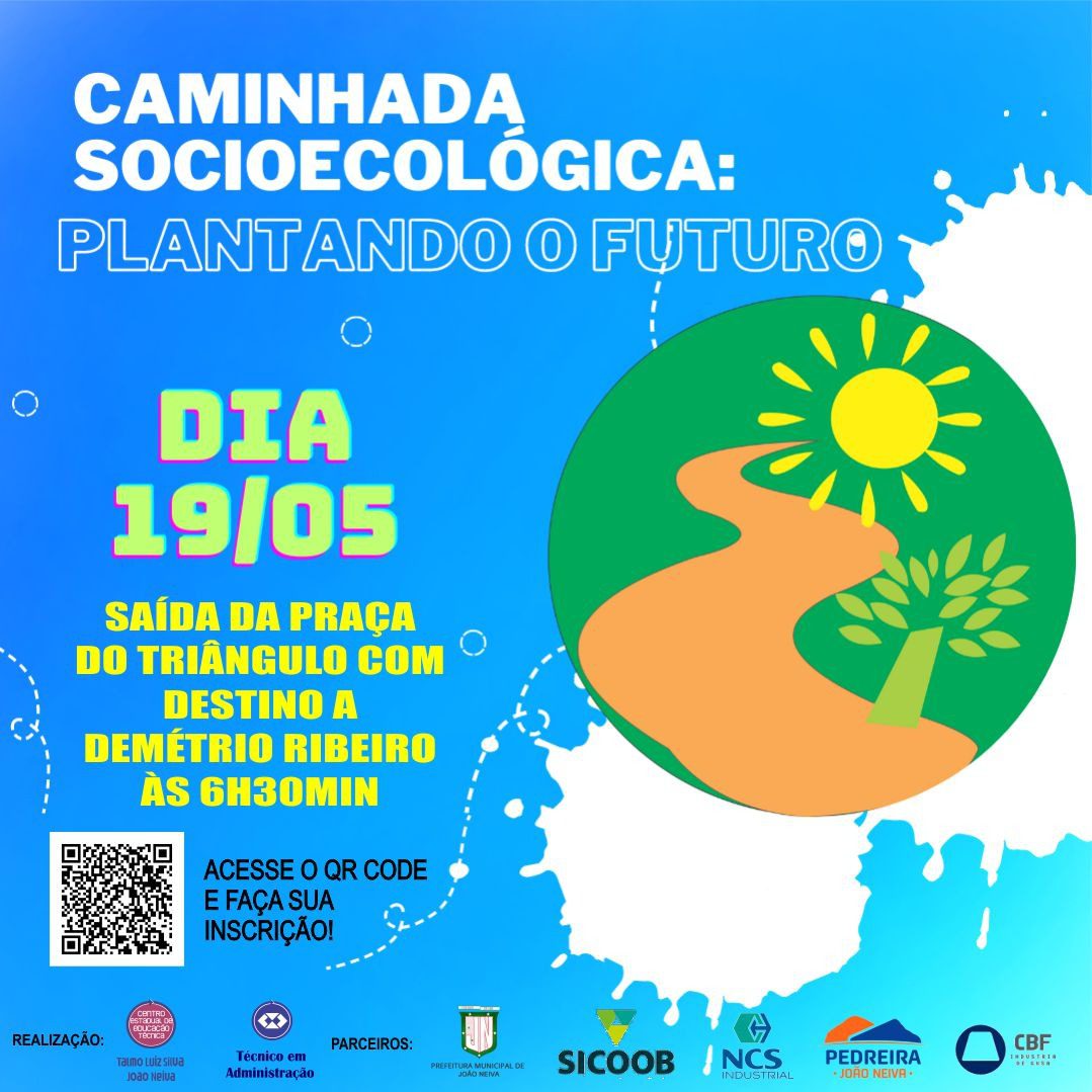 CEET Organiza Caminhada Socioecológica “Plantando o Futuro” com Apoio da Prefeitura de Jardim Nova