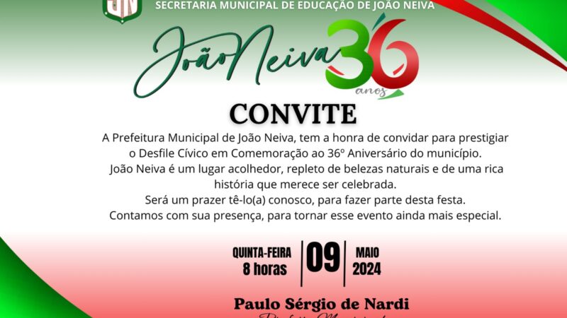 Prefeitura Emiti Comunicado sobre Organização do Tráfego para Desfile Cívico