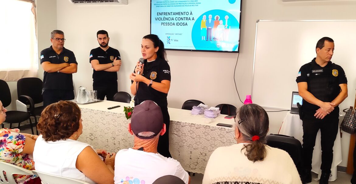 Palestras contra a violência a idosos ocorrem em parceria entre SEMTADES e CREAS – 15 de Junho