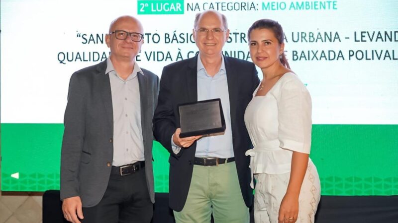 Aracruz é premiada com projeto de Saneamento Básico e Infraestrutura Urbana