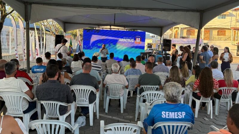 Obra de macrodrenagem na Sede Aracruz é inaugurada